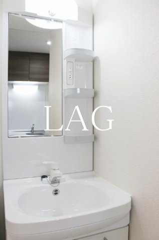 洗面設備　洗面台です。