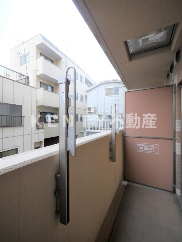 バルコニー　落ち着いた時間を過ごせるバルコニーです