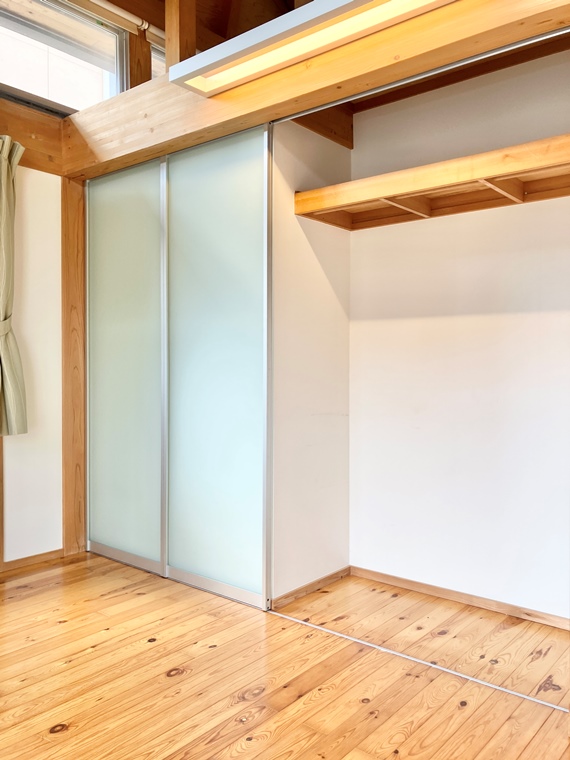 収納　収納のためのスペースです