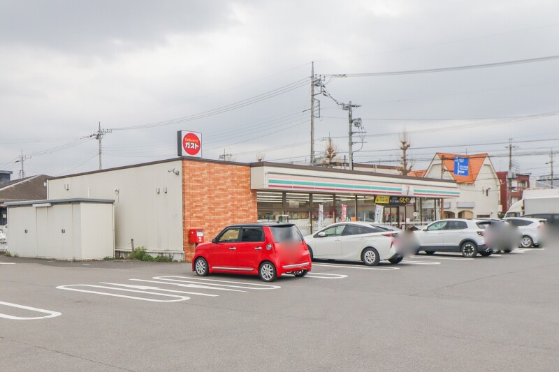 コンビニ　セブンイレブン壬生あけぼの町店（コンビニ）まで436m