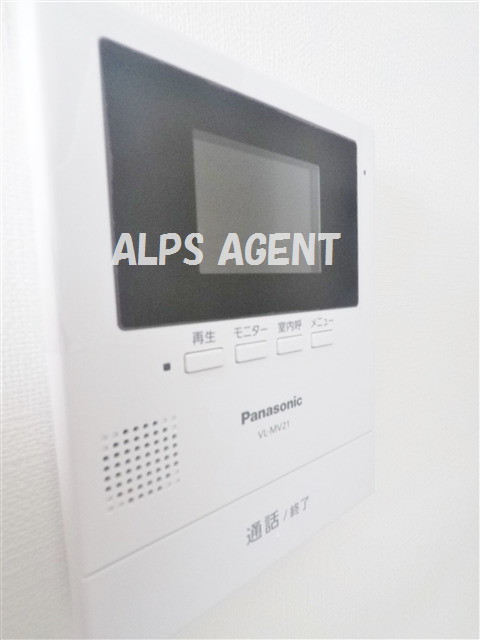 セキュリティ　来訪者の確認が出来るモニタ付インターホン（同一仕様）