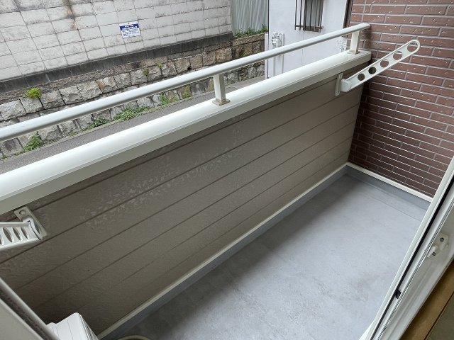 バルコニー　広々としたバルコニーです