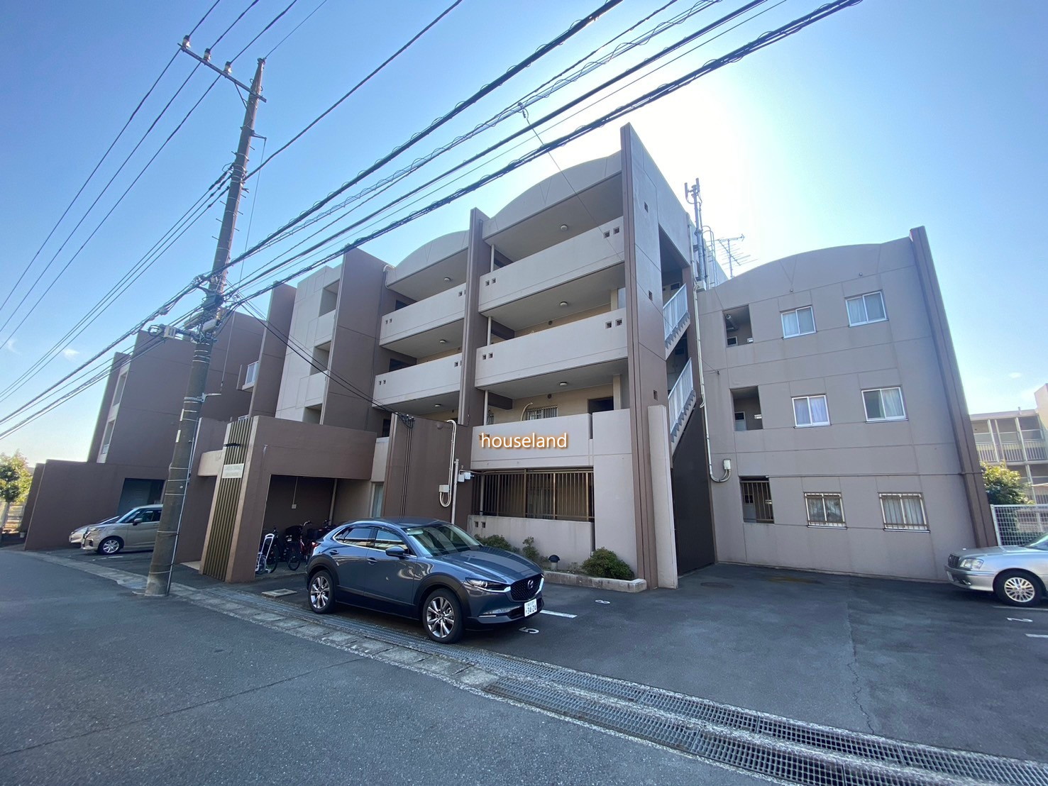 建物外観　記載の電話番号でリアルタイムな空室状況をお伝えいたします