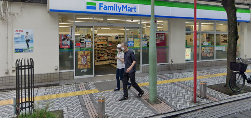 コンビニ　ファミリーマート 川崎砂子店（コンビニ）まで74m