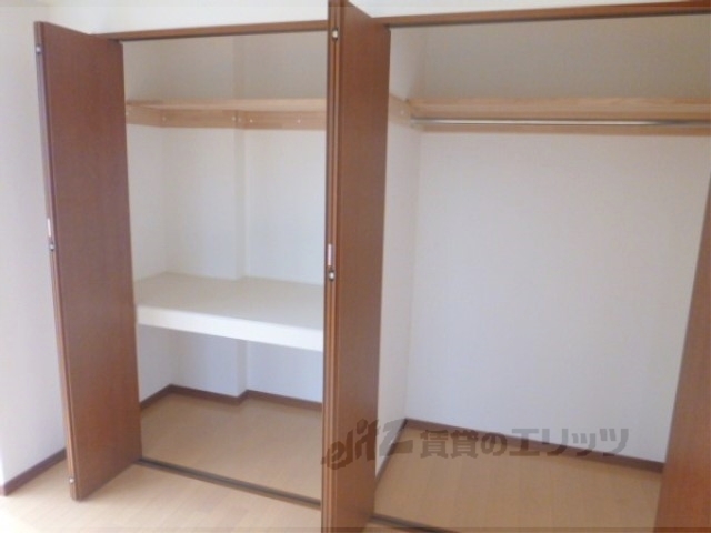 収納　収納力大のクローゼット