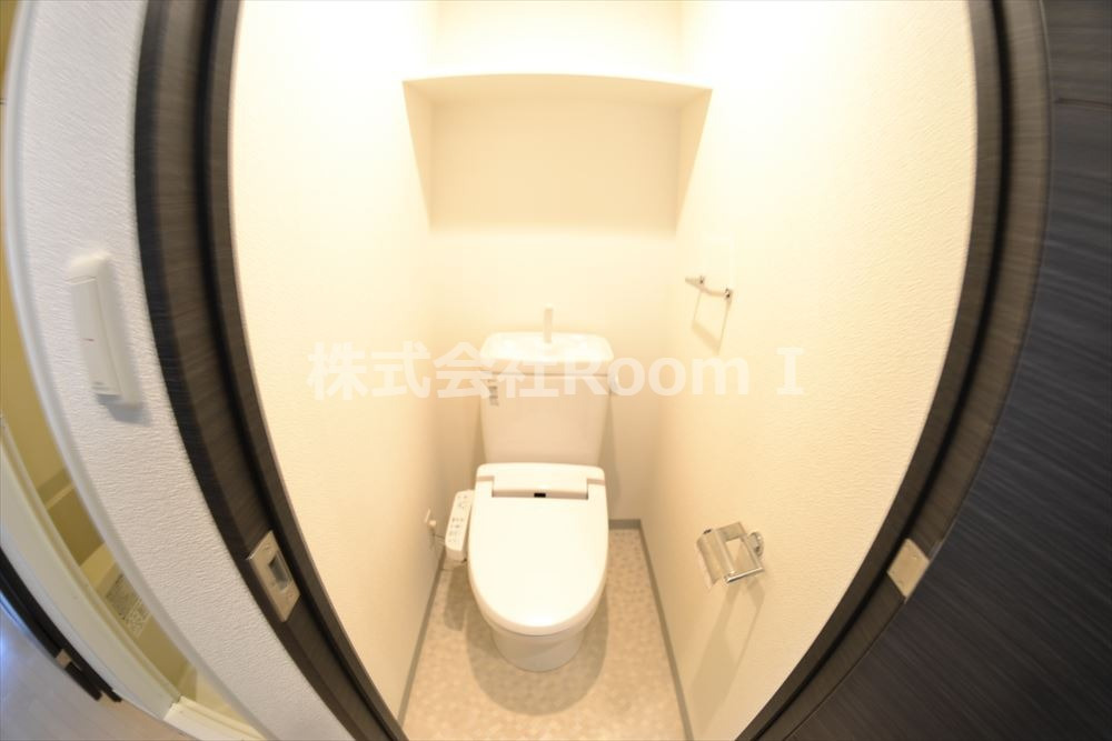 トイレ　トイレもきれいです