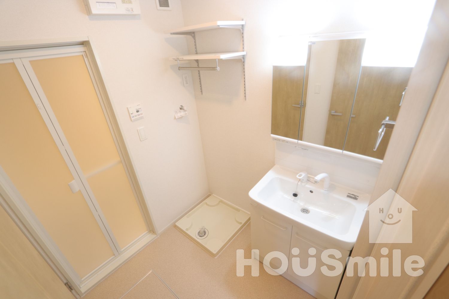 洗面設備　※現在建築中・同タイプの写真を使用