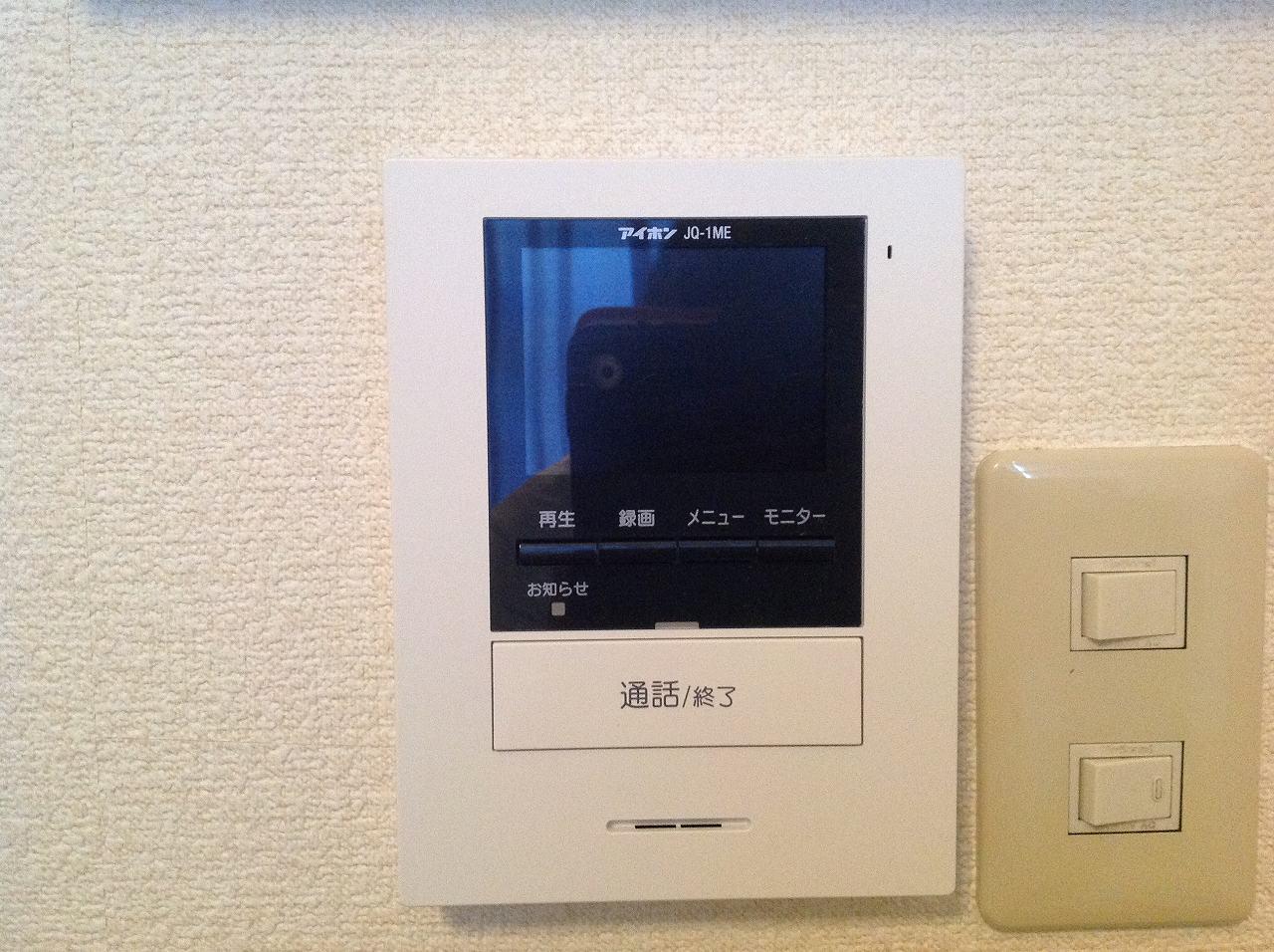 その他設備　モニター付きインターホン