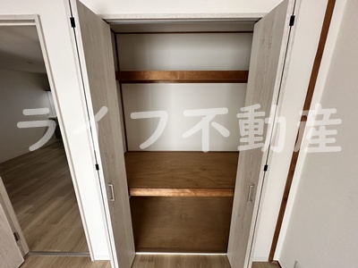 収納　大きなものも収納できそうです