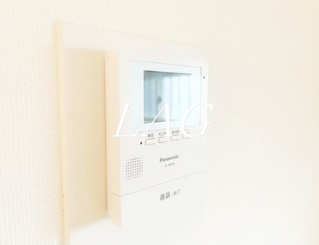 セキュリティ　モニター付きインターフォンです。