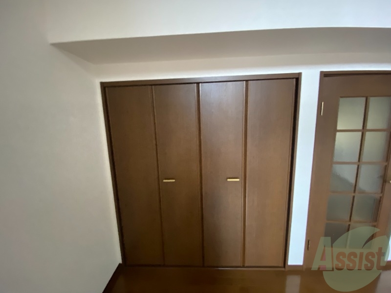 収納　ここに収納があります。収納があると部屋が広く使えます。