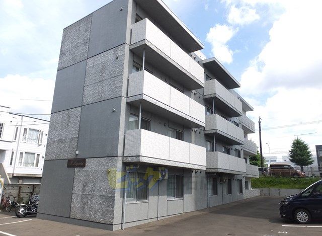 建物外観　経済的な都市ガスエコジョーズ採用の２ＬＤＫマンションです♪