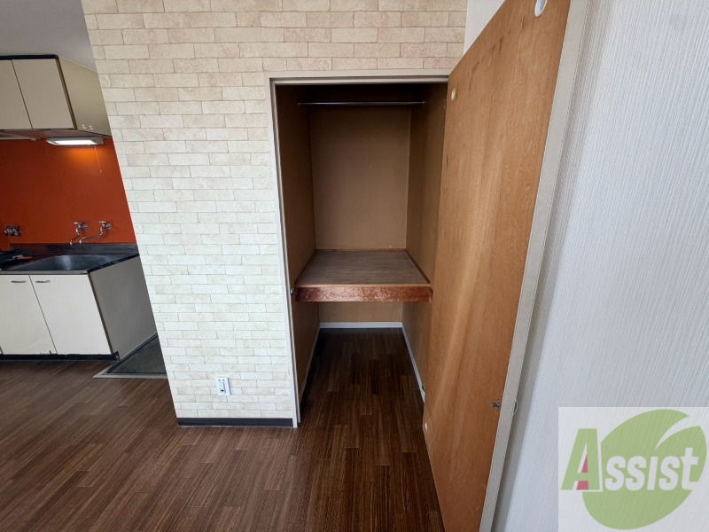 収納　収納もバッチリあるのでお部屋が片付きますよ！