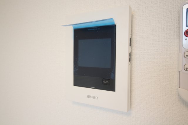 セキュリティ　モニター付きインターホンで安心です（※前回募集時の写真です）