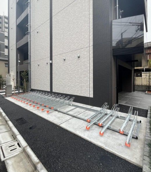 駐車場　駐輪場です