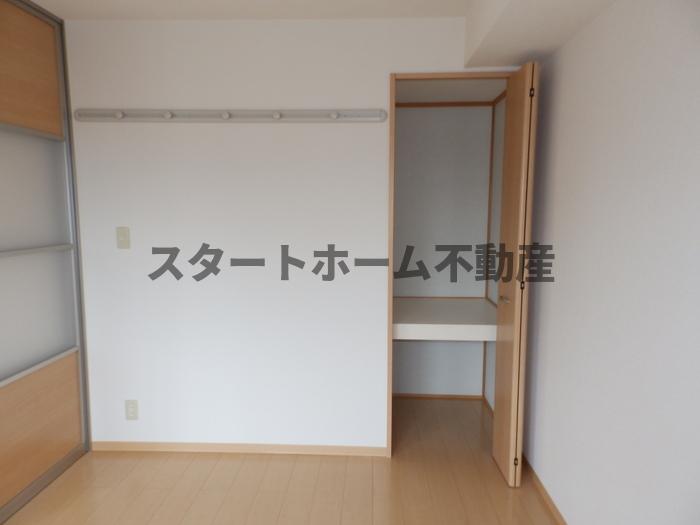 収納　ちょっとした収納スペースも充実しています