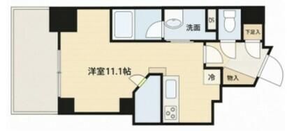 クレール千代田岩本町の間取り写真