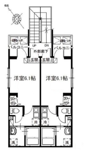ルーモス川越の間取り写真