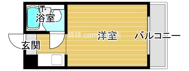 アインス蒲生の間取り写真