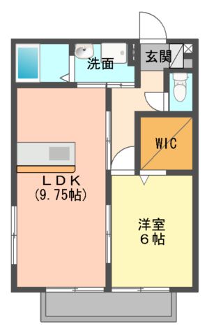 コンフォート春日の間取り写真