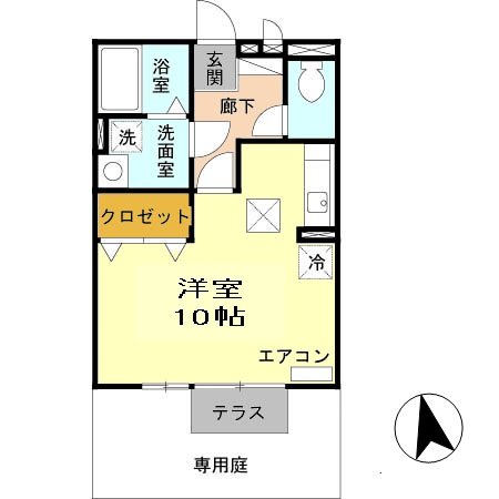 パークハイム吾妻の間取り写真