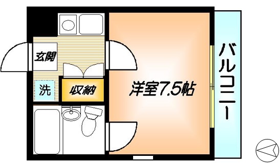 グローリア成城の間取り写真