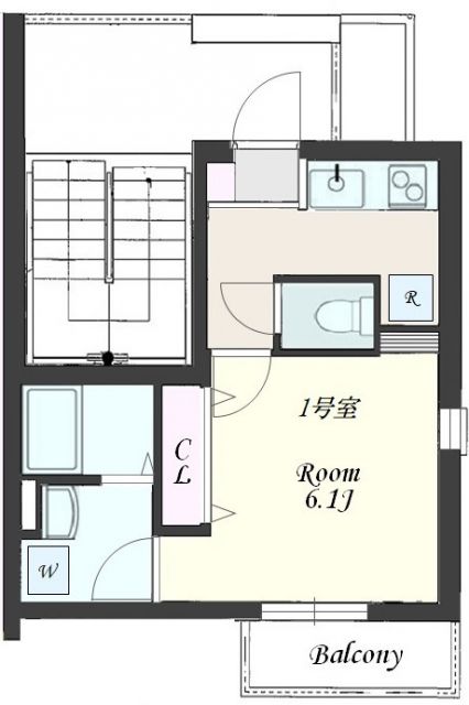 Maison HANAの間取り写真