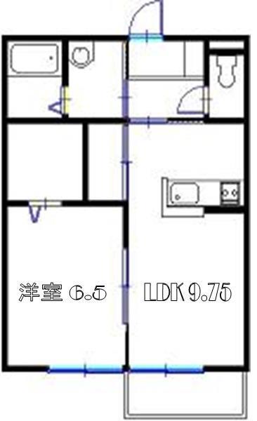 ＪＲ山陽本線 東加古川駅 徒歩28分 2階建 築18年の間取り写真