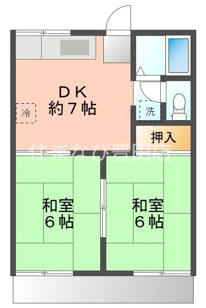 Maison Sumiyoshi1の間取り写真