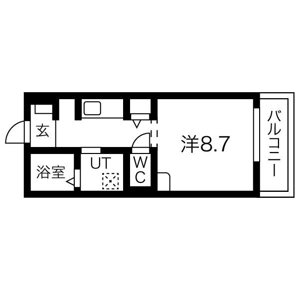 chaliapin長町南の間取り写真