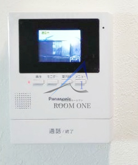 セキュリティ　モニター付インターホンです。