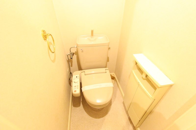 トイレ　落ち着いた色調のトイレです♪