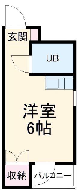 ラ・メゾンパシフィック芳野１０号の間取り