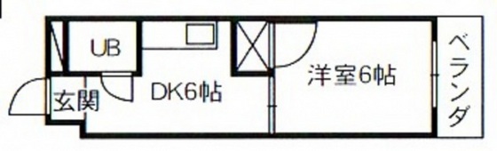 箕越ビルの間取り