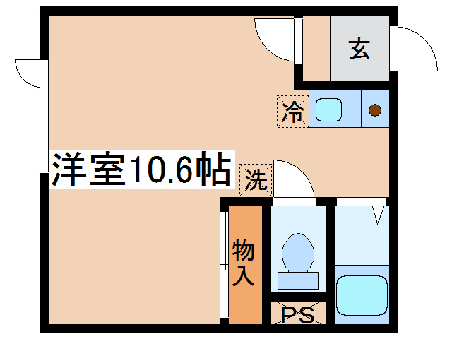 コスモスマンションの間取り