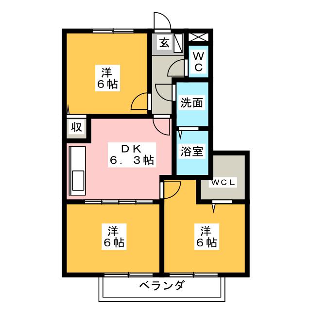 イルコリーヌの間取り