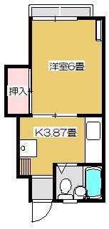 メゾンときわ台の間取り