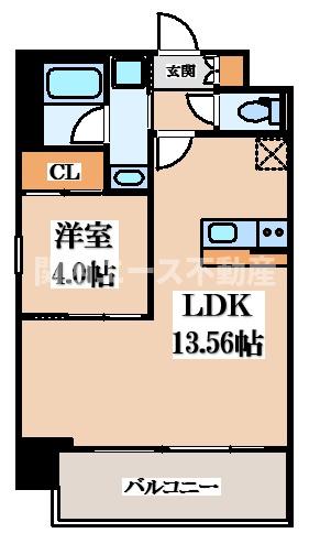 プレジオ荒本新町の間取り