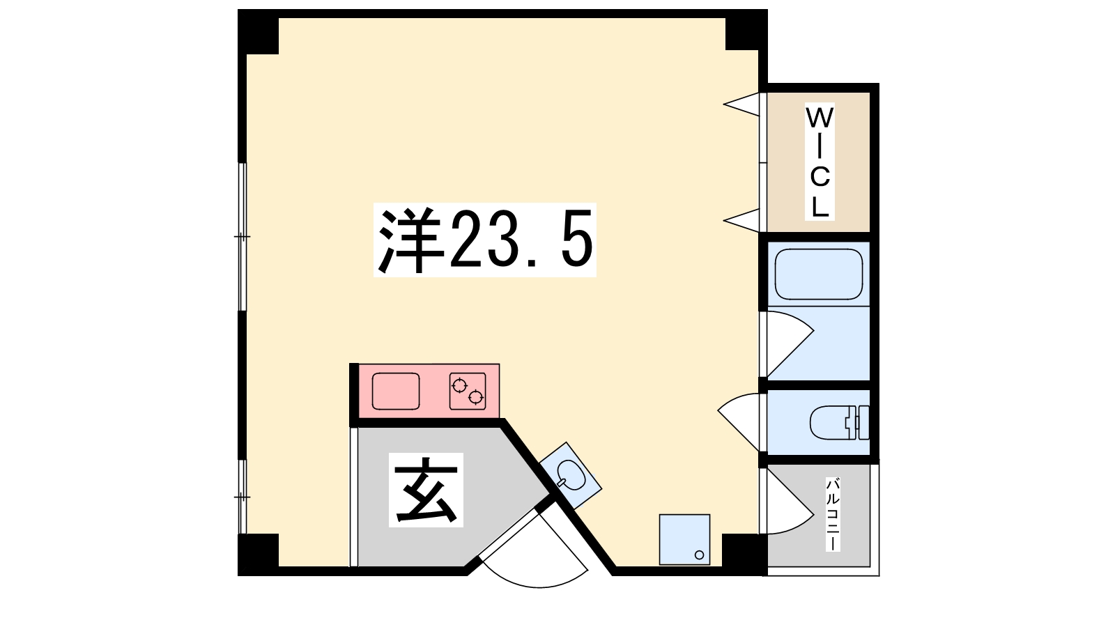 ツムギビルの間取り