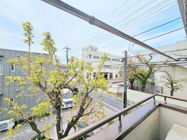 【大田区田園調布のアパートの眺望】