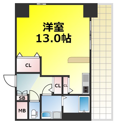 【幸田マンション幸町の間取り】