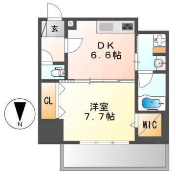 さくらHills NISHIKI Platinum Residenceの間取り