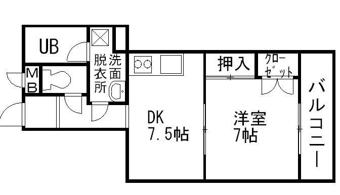 河西ビルの間取り