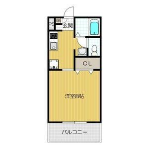 枚方市伊加賀寿町のアパートの間取り