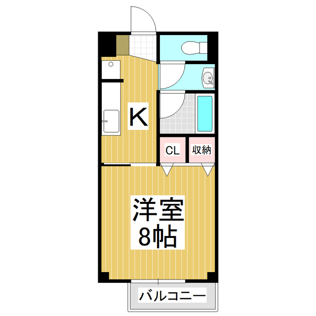 サープラス太尾の間取り