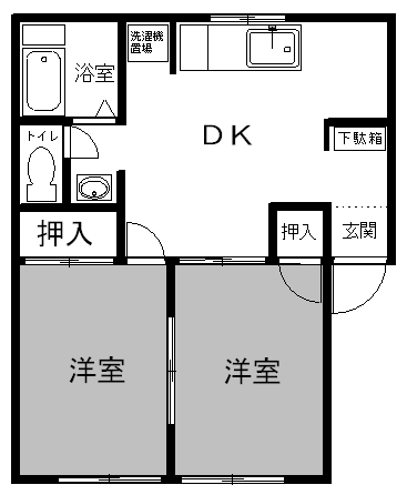 アーバンシティの間取り