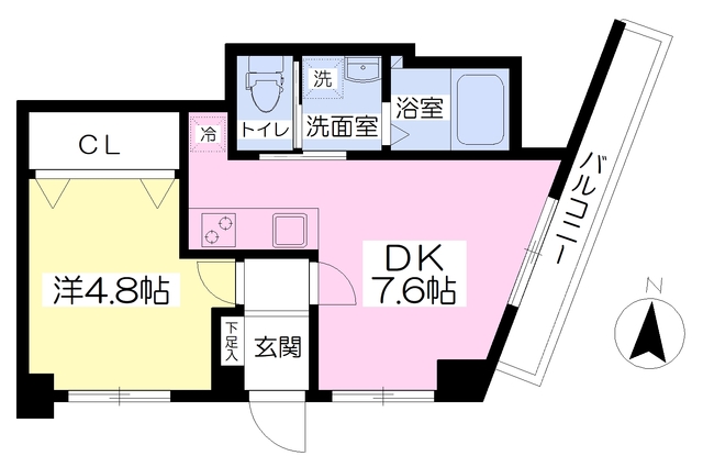 ソレアード湘南の間取り