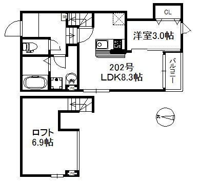 feoriの間取り