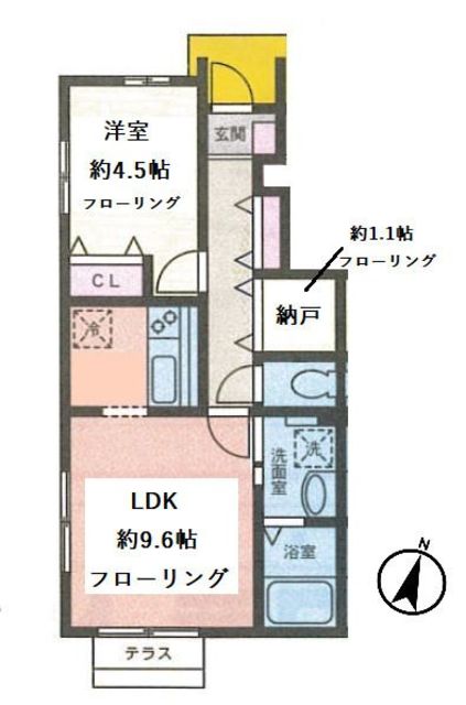 アジュールの間取り