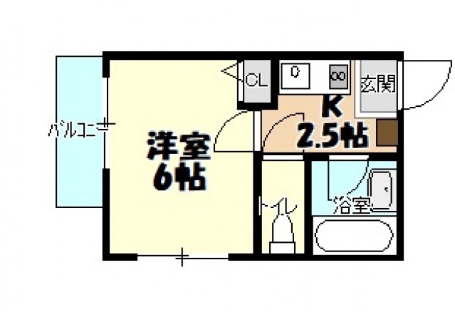 広島市安佐南区伴東のマンションの間取り